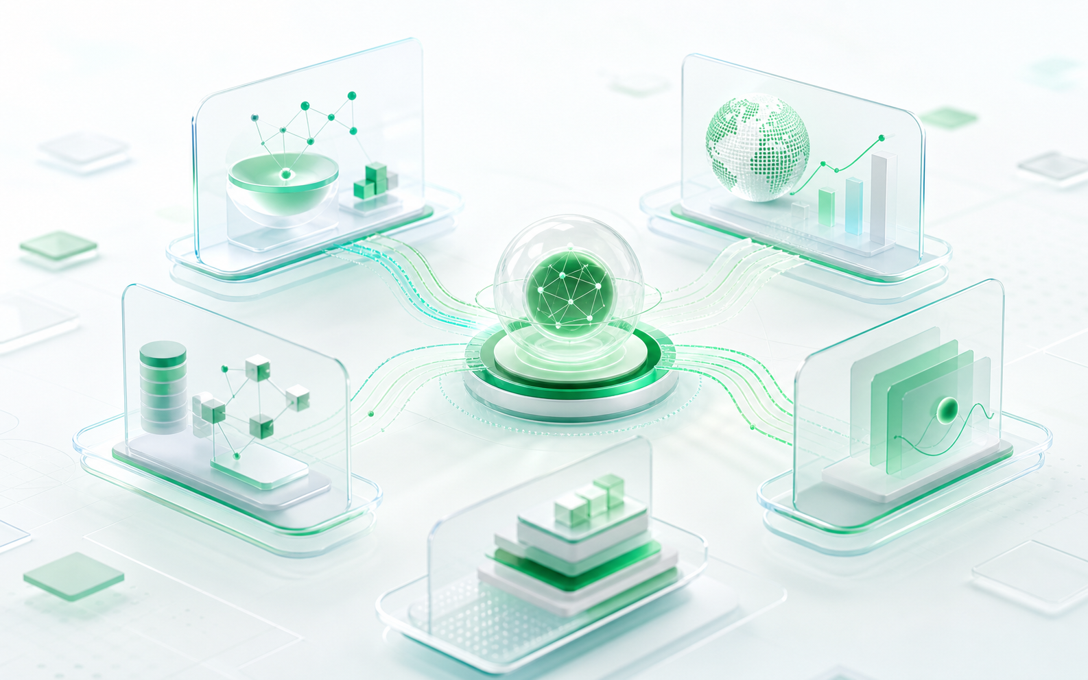 UnderAI team capabilities, search growth, and enterprise GEO methodology visualization